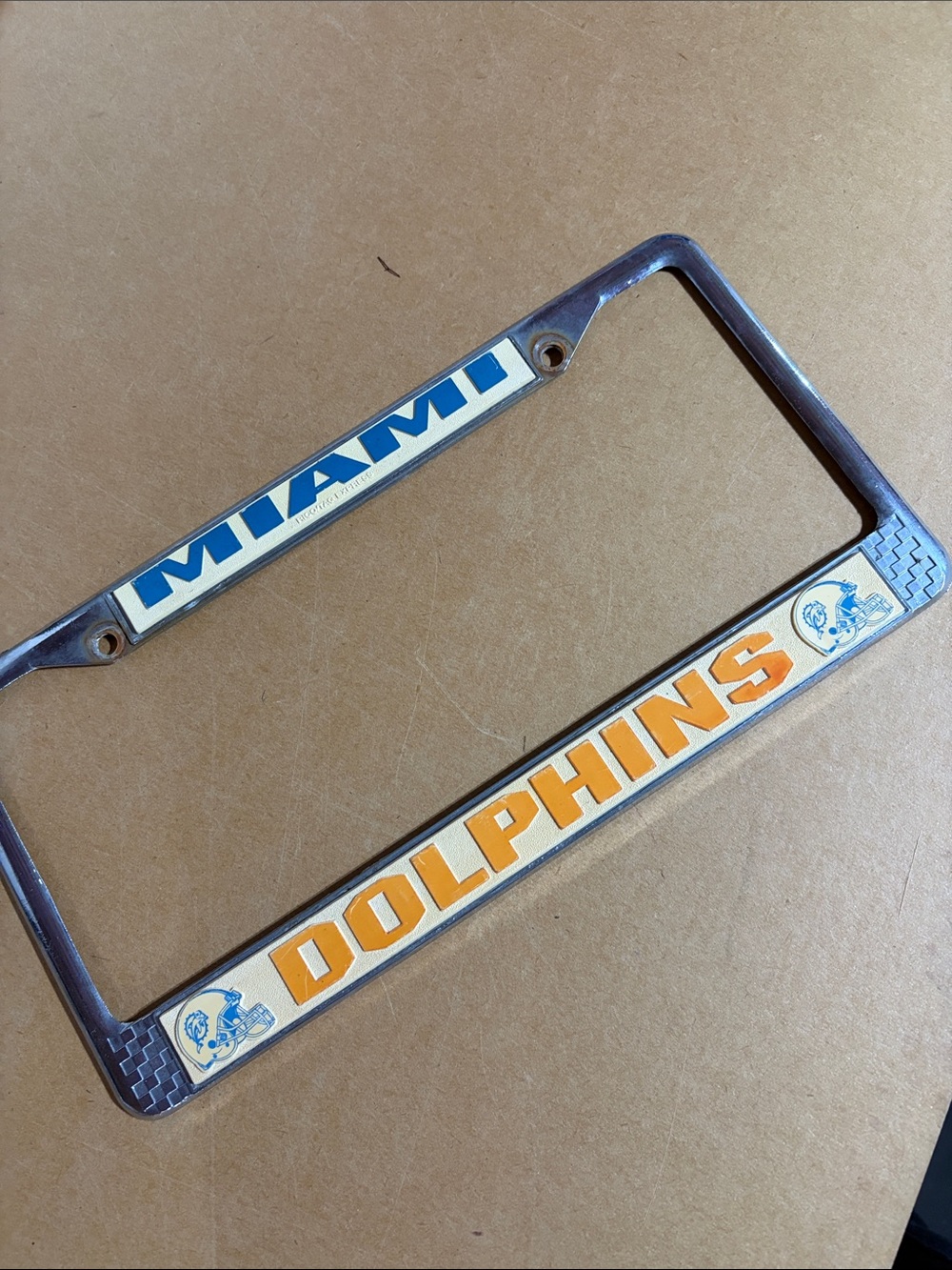 Miami Dolphins License Plate Frame